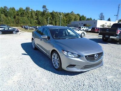 Mazda mazda6 i touring new 4 dr sedan automatic gasoline 2.5l 4 cyl  liquid silv