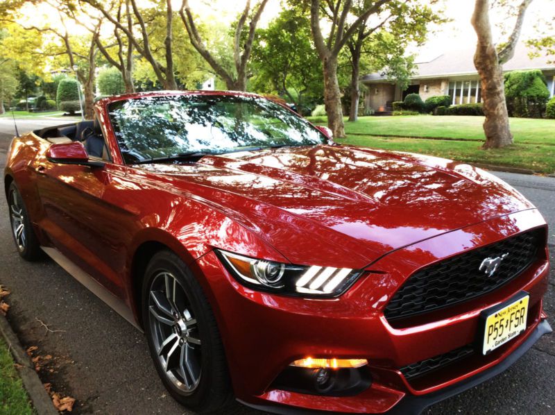 2015 ford mustang mustang convertible premium