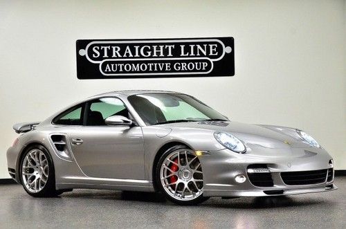 2007 porsche 911 turbo 6-speed low miles custom wheels very nice