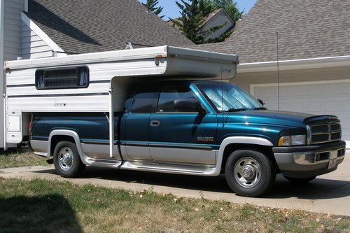 1998 dodge 2500 quad cab slt longbed with 1999 northstar slide in camper