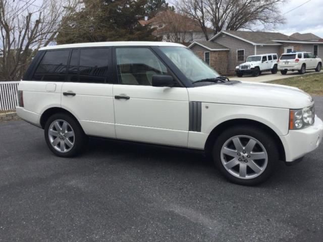 2008 land rover range rover hse