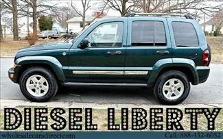 Used jeep liberty crd 4x4 sport utility 4wd turbo diesel suv we finance jeeps