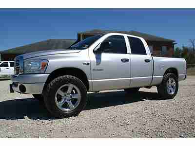 2008 DODGE RAM 1500 4X4 QUAD CAB SLT BIG HORN, HEMI, DUAL EXHAUST, SUPER CLEAN, US $17,995.00, image 3