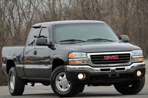 2003 gmc sierra 1500 4-door 4x4 sle 5.3l v8 z-71 off-road loaded clean carfax!