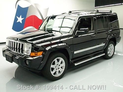 2010 jeep commander ltd 4x4 hemi 7-pass sunroof nav 28k texas direct auto