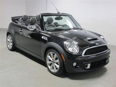 2012 mini cooper s 6 speed manual convertible 1.6l cd turbocharged one owner