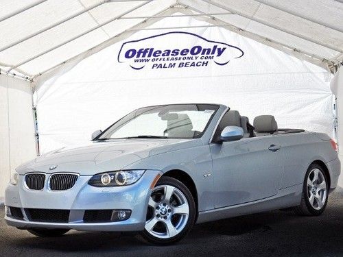 Leather hardtop convertible automatic factory warranty off lease only