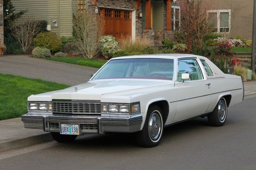 1977 cadillac coupe de ville, 49k original miles, stunning, like new!! deville