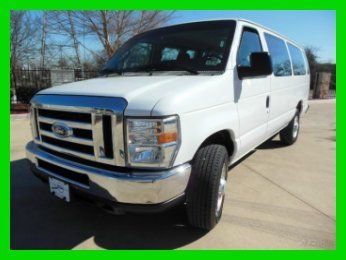 2010 e-350 xlt extended 15 passenger bench seating van