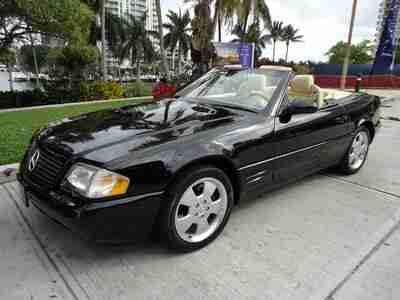 Florida 99 SL500 Convertible Outstanding 73,754 Orig Miles Both Tops No Reserve, image 2