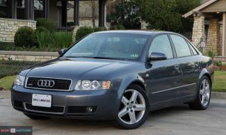 2005 audi a4 1.8t quattro awd automatic leather sunroof 1 owner