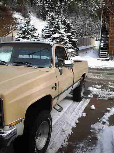 1983 3/4 ton 4wd Chevy Silverado, US $2,500.00, image 3