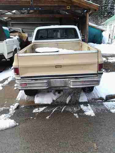 1983 3/4 ton 4wd Chevy Silverado, US $2,500.00, image 4