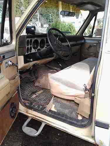 1983 3/4 ton 4wd Chevy Silverado, US $2,500.00, image 5