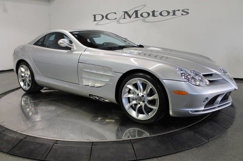 2005 mercedes-benz slr mclaren, silver arrow edition.