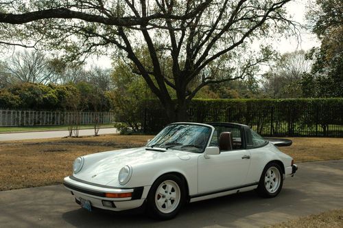 1988 porsche carrera g50 targa no reserve