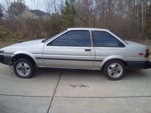 1987 toyota corolla ae86 rwd sr5 coupe shell