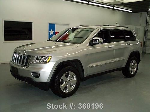 2012 jeep grand cherokee limited pano sunroof nav 15k! texas direct auto