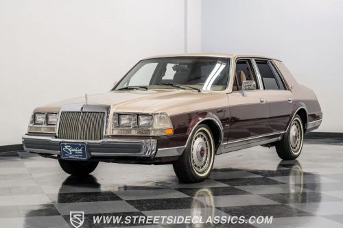 1986 lincoln continental