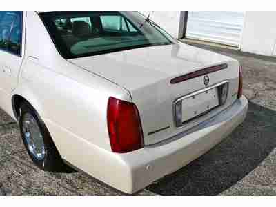 2001 CADILLAC DEVILLE DHS! PEARLE WHITE, LOW MILES, MUST SEE, NO RESERVE, image 14