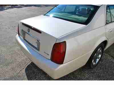 2001 CADILLAC DEVILLE DHS! PEARLE WHITE, LOW MILES, MUST SEE, NO RESERVE, image 15