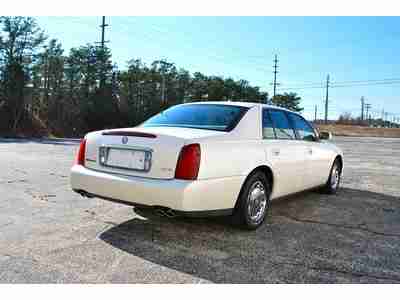 2001 CADILLAC DEVILLE DHS! PEARLE WHITE, LOW MILES, MUST SEE, NO RESERVE, image 16