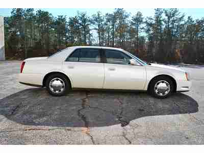2001 CADILLAC DEVILLE DHS! PEARLE WHITE, LOW MILES, MUST SEE, NO RESERVE, image 21