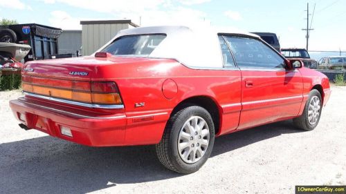1995 Chrysler Le Baron Classic Chrysler Convertible, US $5,500.00, image 10
