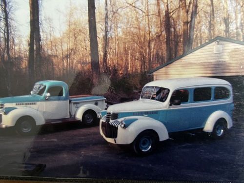 1941 Chevrolet Panel Delivery blue/white, US $20,000.00, image 3