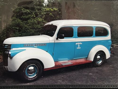 1941 Chevrolet Panel Delivery blue/white, US $20,000.00, image 6