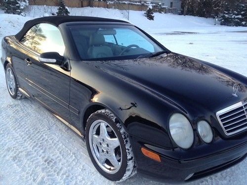 Mercedes 2001 clk 430 v8 convertible