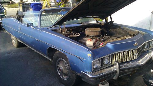 1972 chevrolet caprice convertible