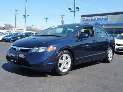 Ex sedan cd auto ac abs honda certified only 46k miles must see!!!!!!!!