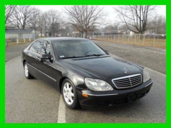 Mercedes-benz 01 s-class luxury high sclass 94 cd bose xenon sunroof premium s3