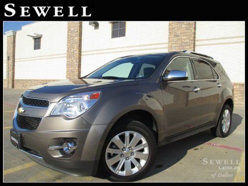 2011 chevrolet equinox awd ltz navigation rear dvd bluetooth backup cam 1-owner