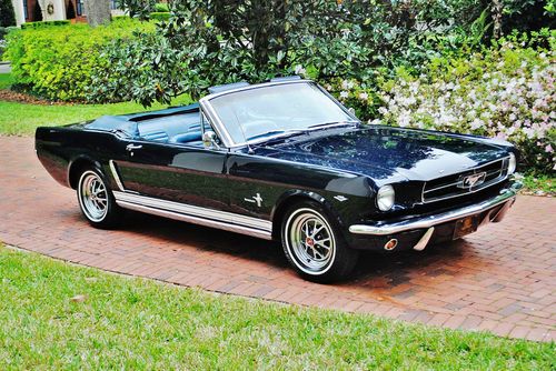 Simply stunning p,s p,b,1965 ford mustang convertible 4 sp power top 289 v-8 wow