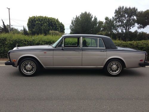 1979 rolls royce silver shadow ii base sedan 4-door 6.7l