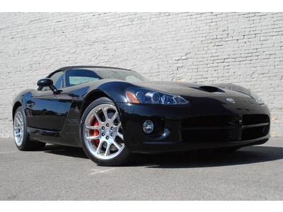 Srt10 manual convertible 8.3l cd alpine srt suede 6 speed leather