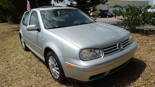 2006 golf tdi 1 owner florida car clean auto check power windows moonroof .....