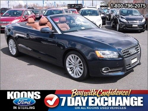 Loaded convertible premium plus~navigation~leather~one-owner~non-smoker!
