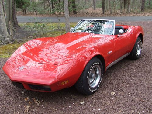 1974 chevrolet corvette convertible - in storage since 1985!