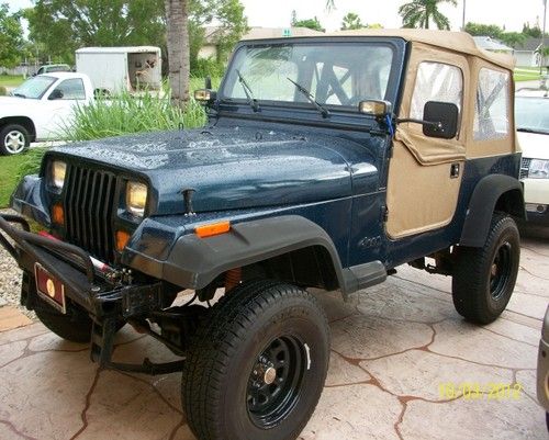 1987 jeep wrangler base sport utility 2-door 4.2l