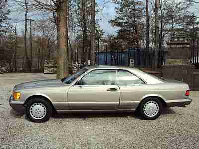 1991 MERCEDES 560SEC COUPE - RUNS/DRIVES GREAT - MECHANICALLY GREAT  - NO RUST!!, image 2