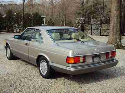 1991 MERCEDES 560SEC COUPE - RUNS/DRIVES GREAT - MECHANICALLY GREAT  - NO RUST!!, image 3