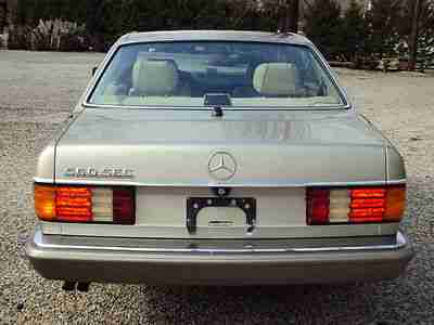 1991 MERCEDES 560SEC COUPE - RUNS/DRIVES GREAT - MECHANICALLY GREAT  - NO RUST!!, image 4
