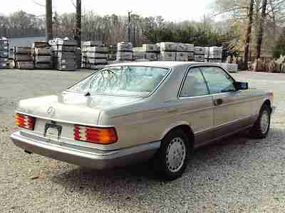 1991 MERCEDES 560SEC COUPE - RUNS/DRIVES GREAT - MECHANICALLY GREAT  - NO RUST!!, image 6
