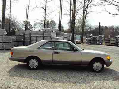 1991 MERCEDES 560SEC COUPE - RUNS/DRIVES GREAT - MECHANICALLY GREAT  - NO RUST!!, image 7