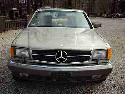 1991 MERCEDES 560SEC COUPE - RUNS/DRIVES GREAT - MECHANICALLY GREAT  - NO RUST!!, image 9