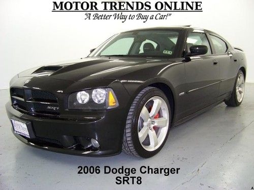 Srt8 srt-8 navigation sunroof 6.1 hemi htd seats brembo 2006 dodge charger 39k