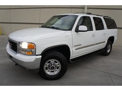 Garage kept gmc yukon xl 2500 4x4 slt autoride 8.1l chrome priced to sell quick!